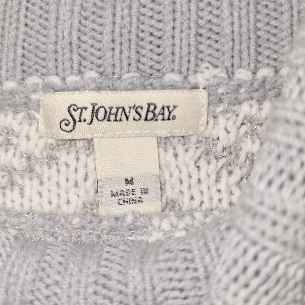 St. John's Bay Gray Men's Sweater